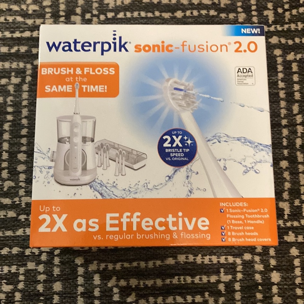 Waterpik Sonic-Fusion 2.0 toothebrush/flosser